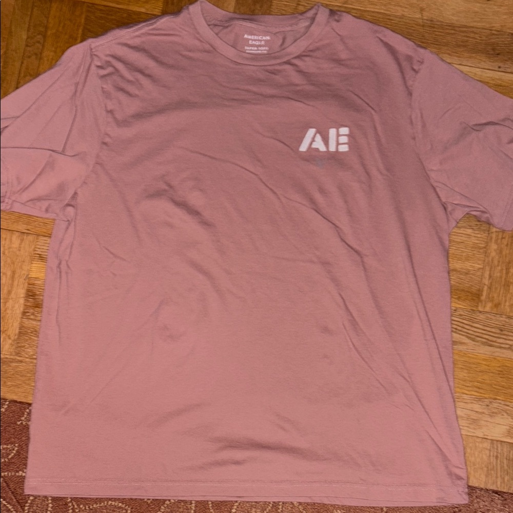 American Eagle Outfitters Pink Short Sleeve Tee